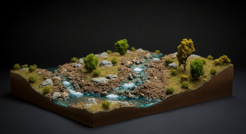 Featured image of post 디오라마 지형 표현 완벽 가이드: 자연스러운 흙, 바위, 물 연출 팁 초보도 전문가처럼!