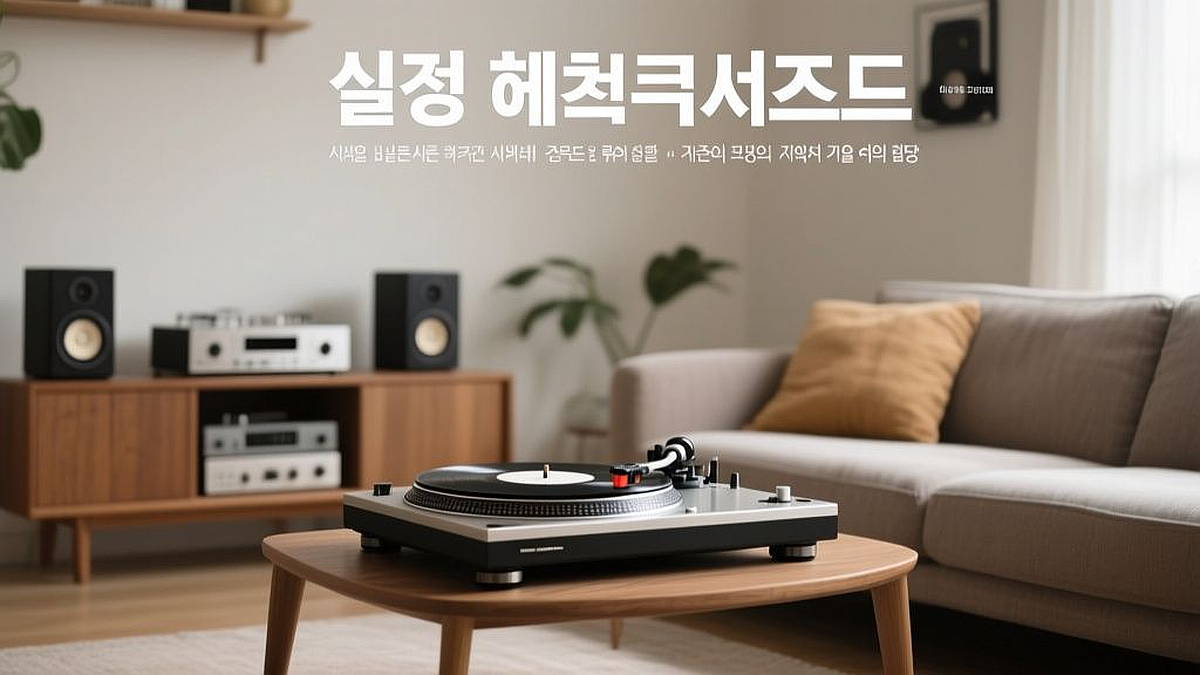 LP 턴테이블 입문, 2026년형 가성비 모델로 시작하는 거실 오디오 구축기 - 실전 체크리스트: 설치와 공간 활용의 함정